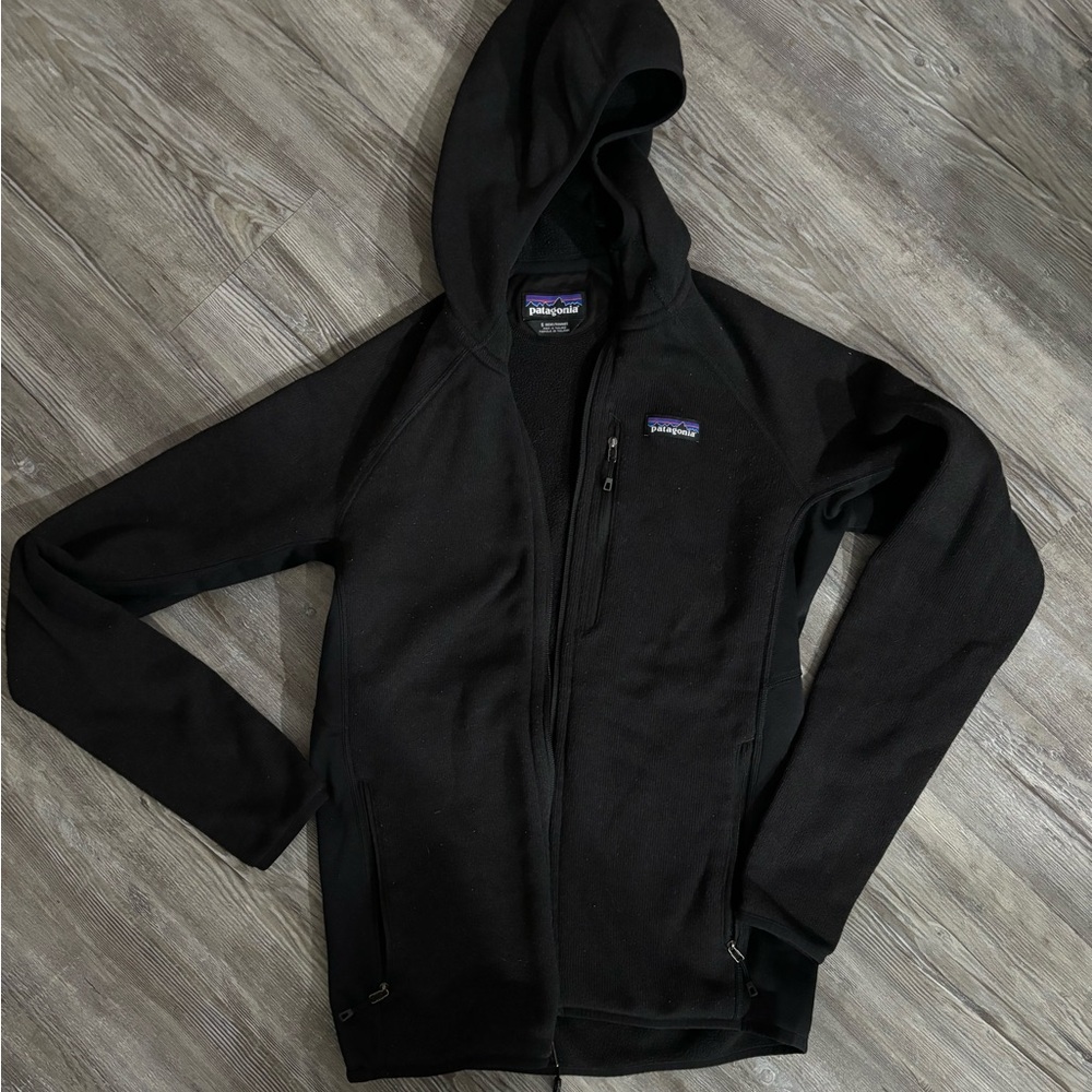 Patagonia Full Zip Black Jacket